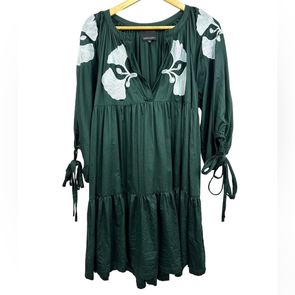 Cynthia Rowley Penelope Embroidered Dress Size Medium
